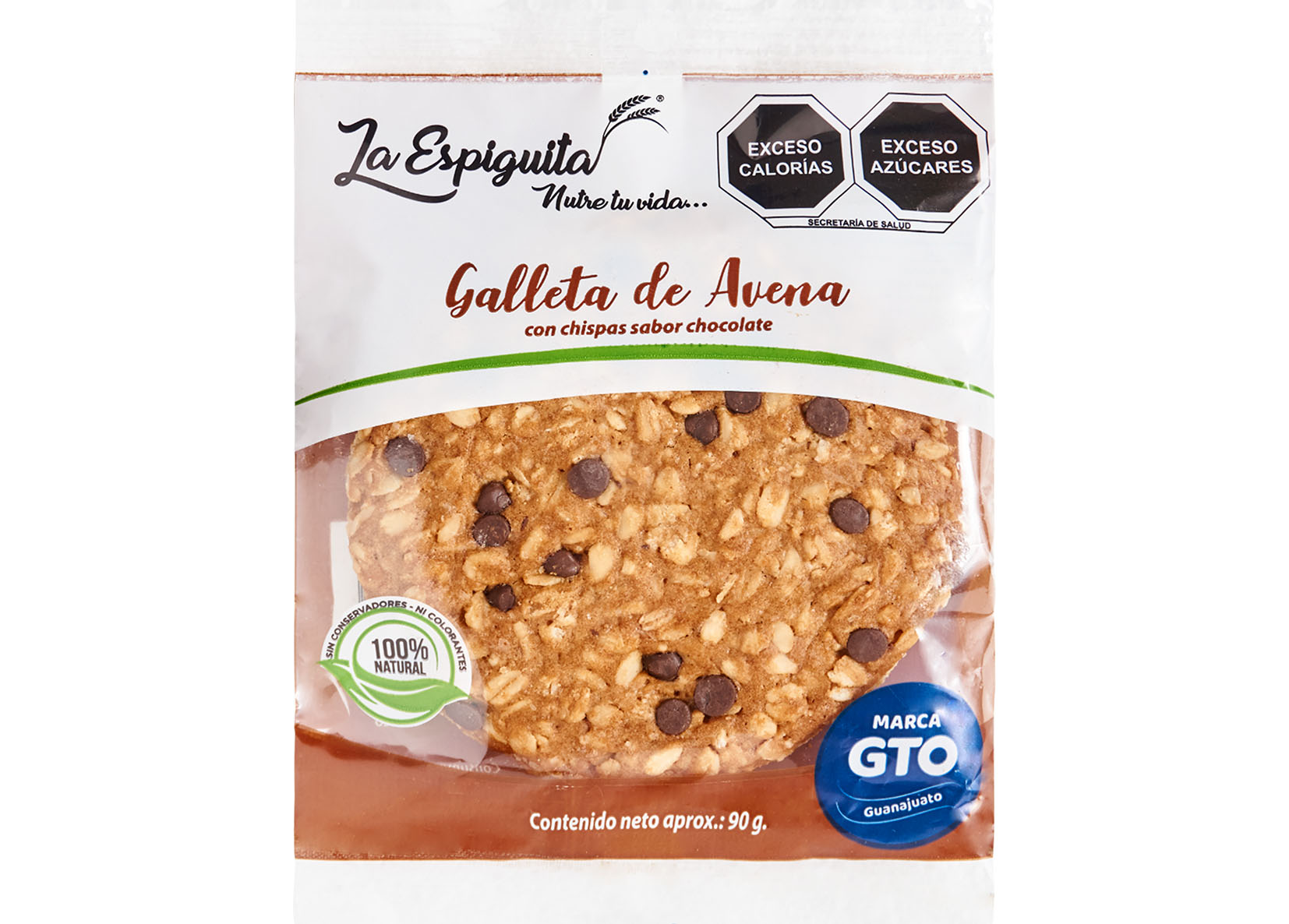 Galleta de Avena con Chispas sabor Chocolate - Imagen 2
