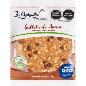 Galleta de Avena con Chispas sabor Chocolate